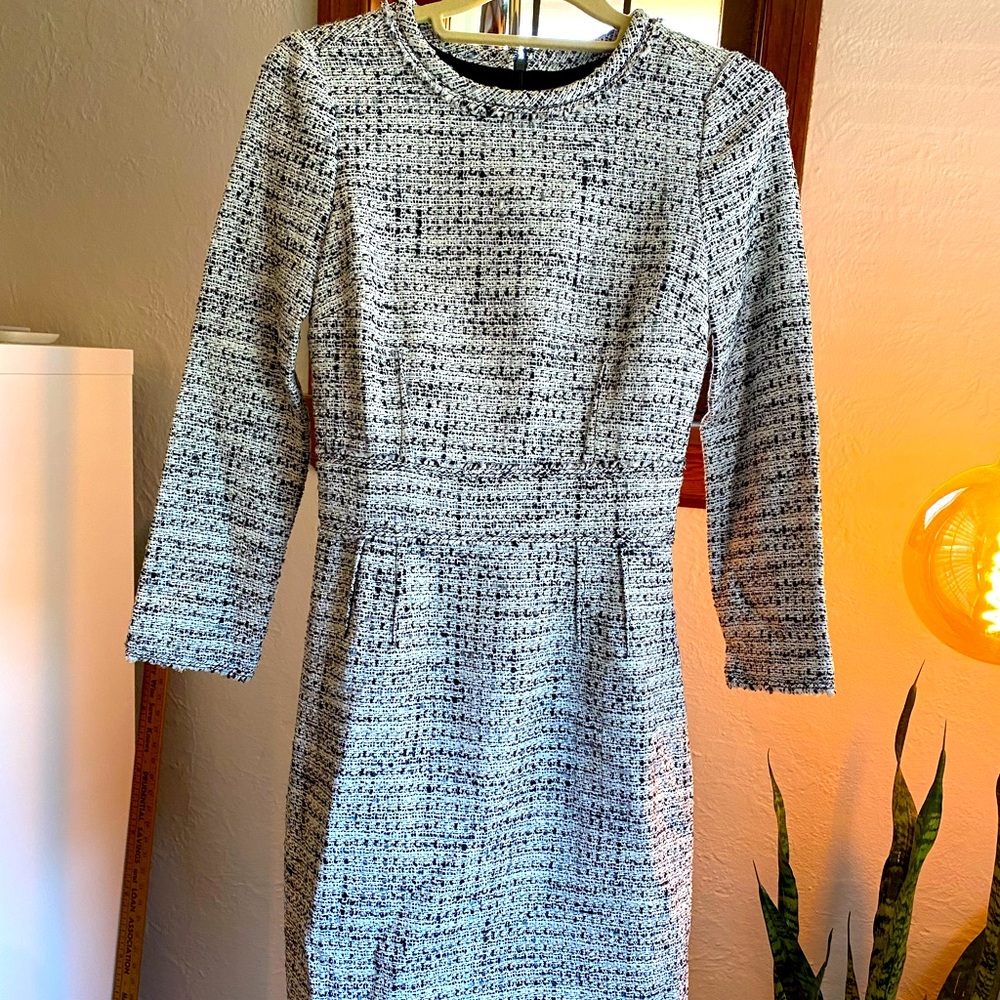 Jcrew 00 tweed pencil skirt dress